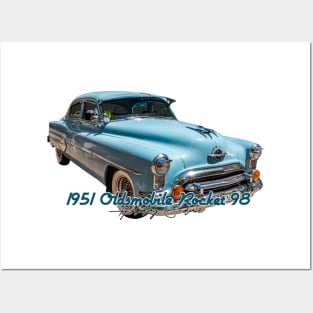 1951 Oldsmobile Rocket 98 Holiday Sedan Posters and Art